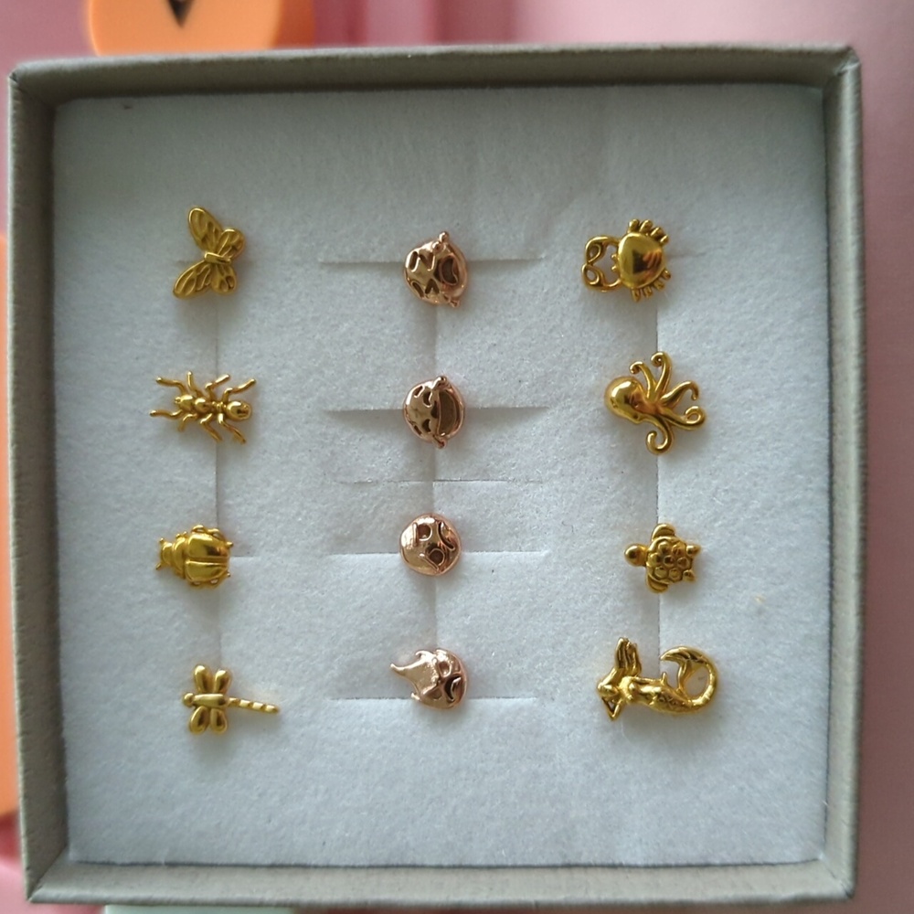 Choice of Cartilage piercing toppers ONLY